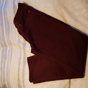 J. CREW 484 Slim-Fit Pant in Corduroy 32 X 32 Five Pocket